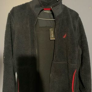 Men’s Nautica Fur Zip Up Jacket Medium